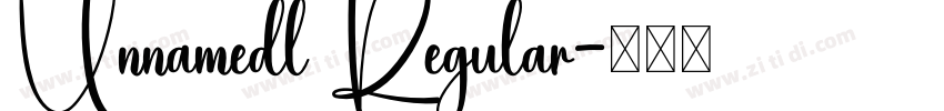 Unnamedl Regular字体转换 Unnamedl Regular字体转换